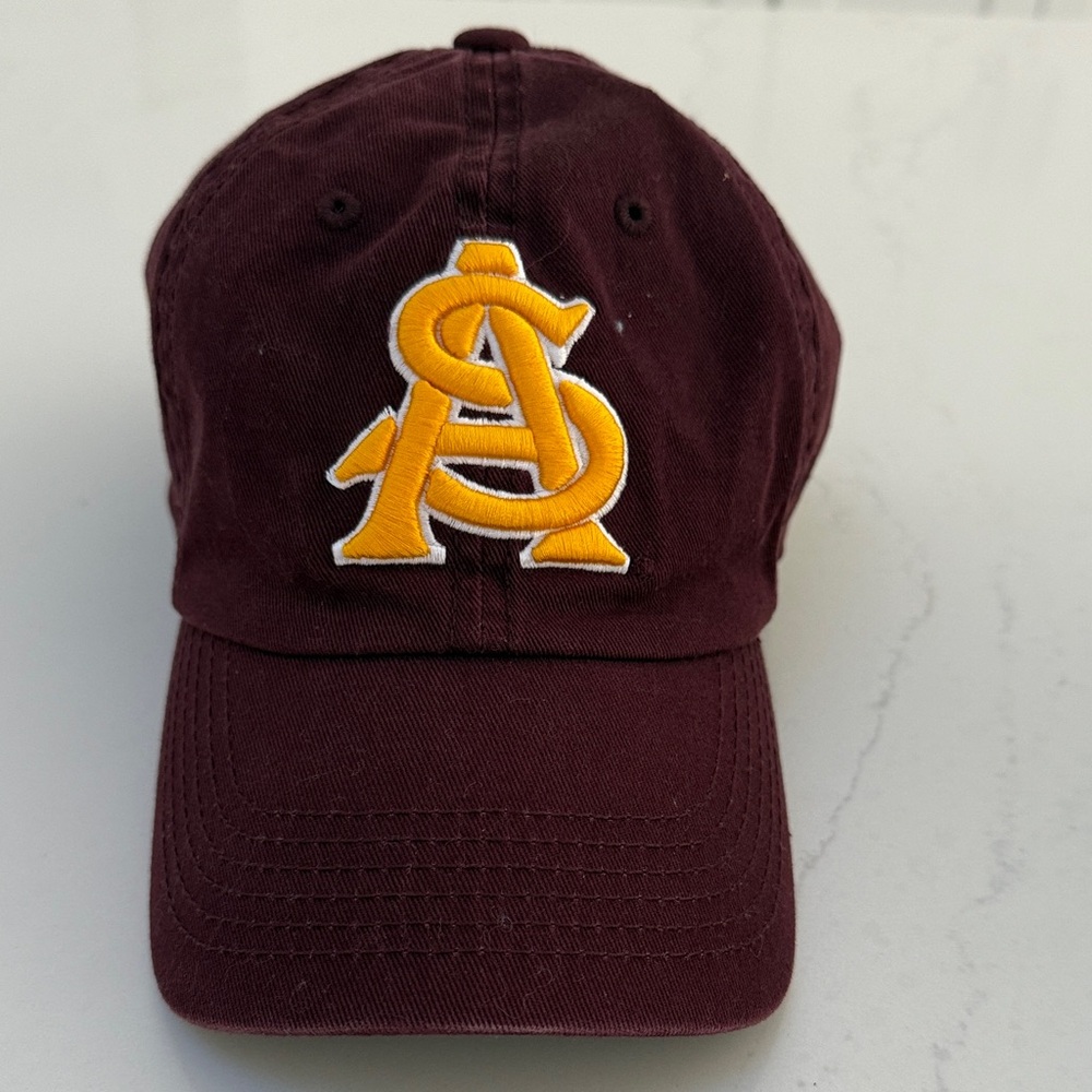 Top of the World Maroon Cap Arizona State University ASU football Hat